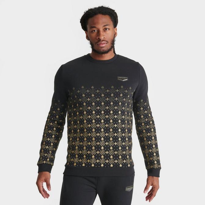 Men's Supply & Demand Royalty Monogram Print Crewneck Sweatshirt