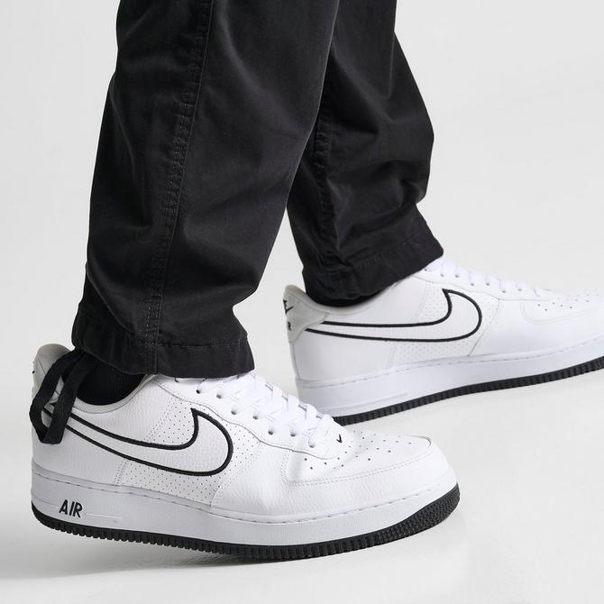 [angle] view of Men's Supply & Demand Raid Cargo Pants in Black Click to zoom