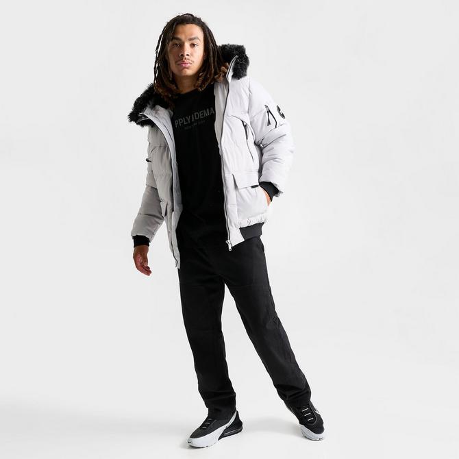 Cropped parka outlet jacket mens