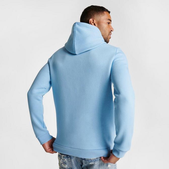 Light blue graphic discount hoodie