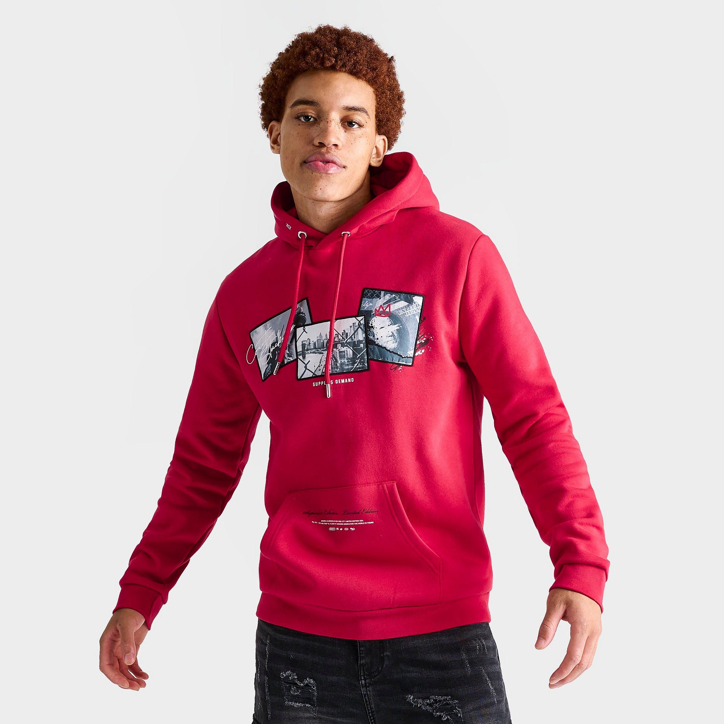 Men's Supply u0026 Demand Stack Graphic Pullover Hoodie| Finish Line