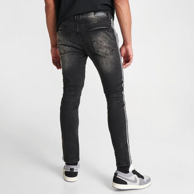 Skinny W/ Side Stripe - Final Sale – Just Black Denim