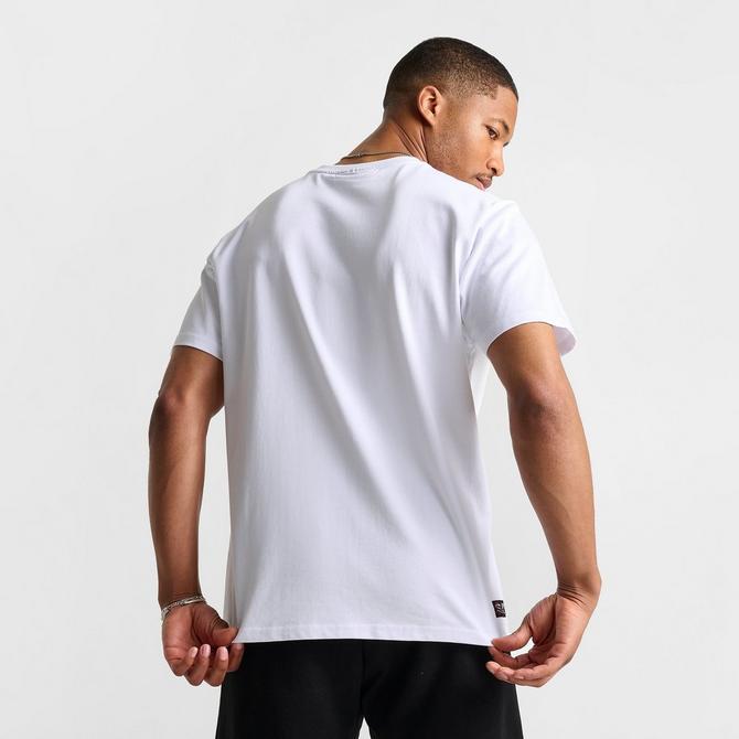 [angle] view of Men's Supply & Demand NYC Lights Graphic T-Shirt in White Click to zoom