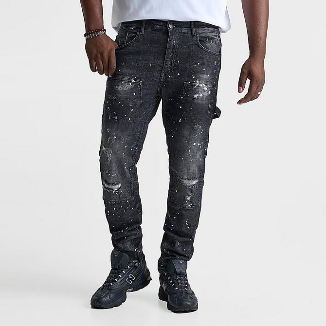 Men's Supply & Demand Slim Carpenter Denim Jeans| Finish Line Men's Supply & Demand Slim Carpenter Denim Jeans| Finish Line