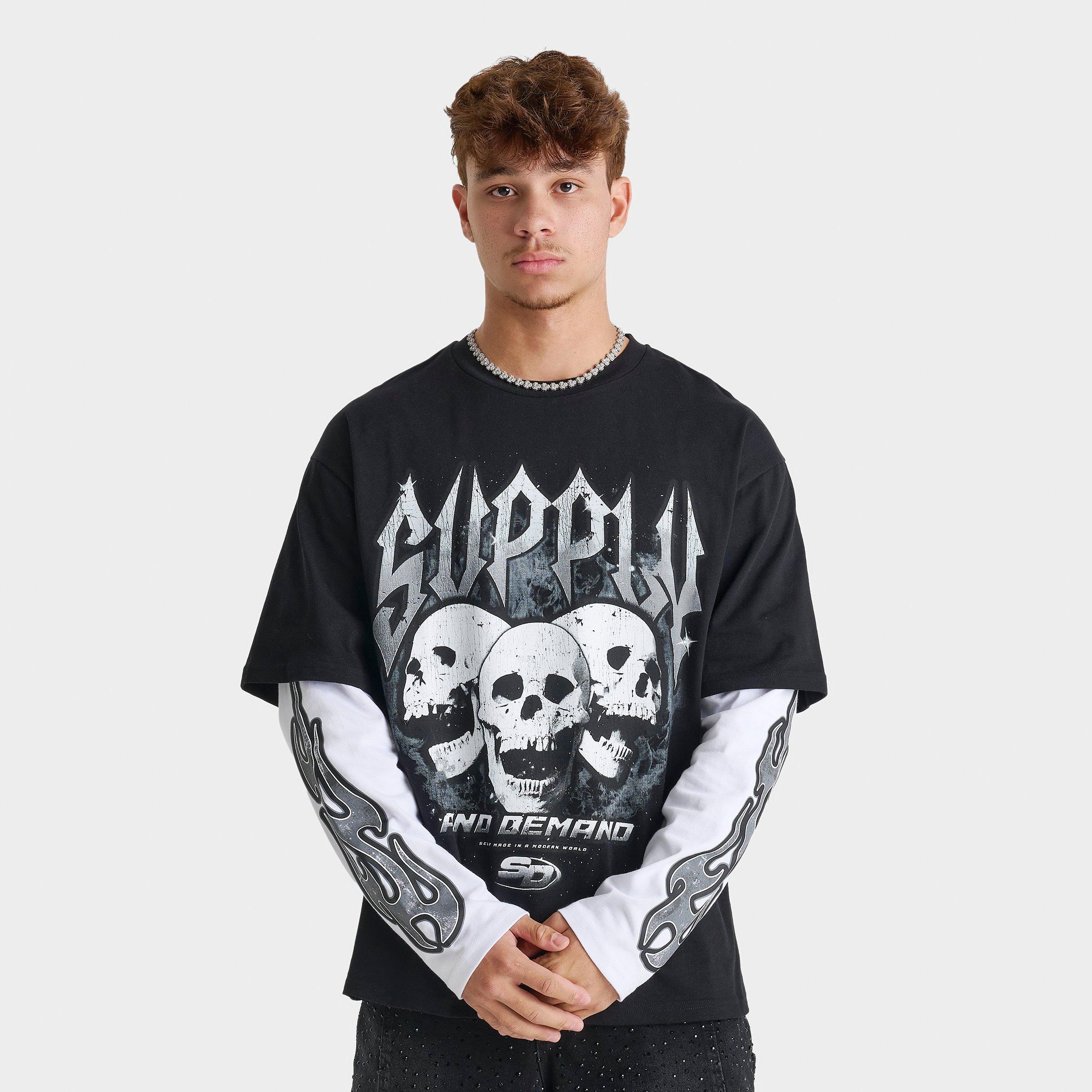 Men's Supply & Demand Tampa Layered Long-Sleeve Shirt