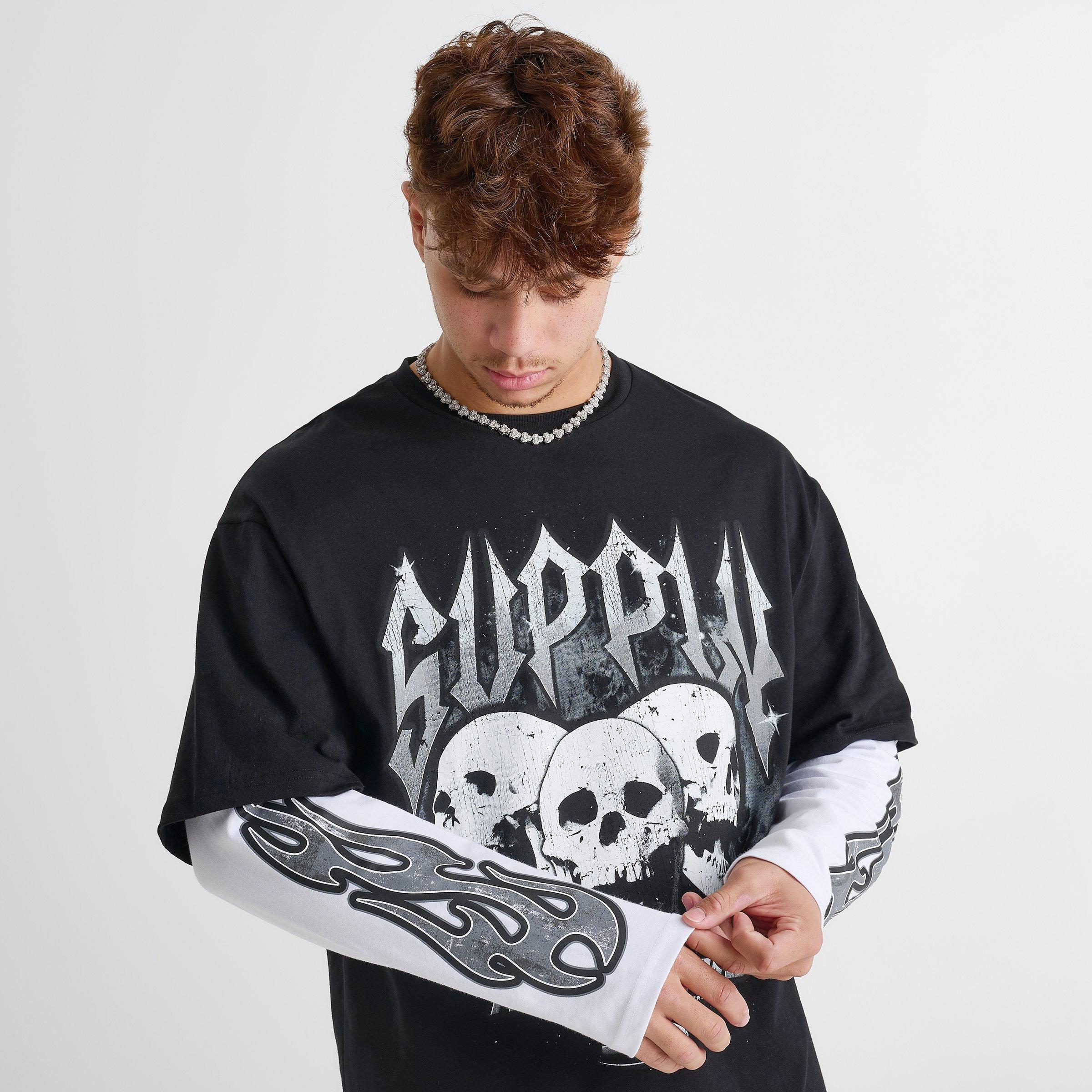 Men's Supply & Demand Tampa Layered Long-Sleeve Shirt