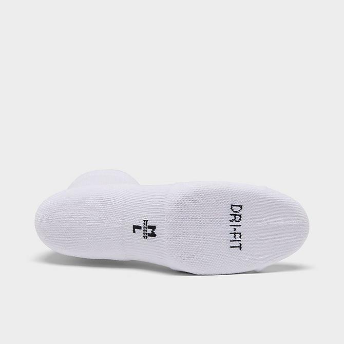 Alternate view of Jordan Everyday Max 3-Pack Ankle Socks in White/White/White Click to zoom