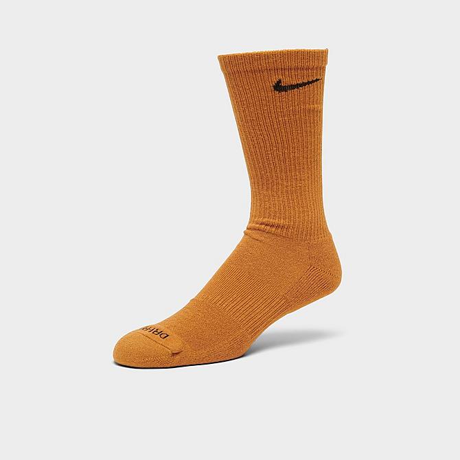 Back view of Nike Everyday Plus Cushioned Training Crew Socks (3-Pack) in Multi-Color Click to zoom