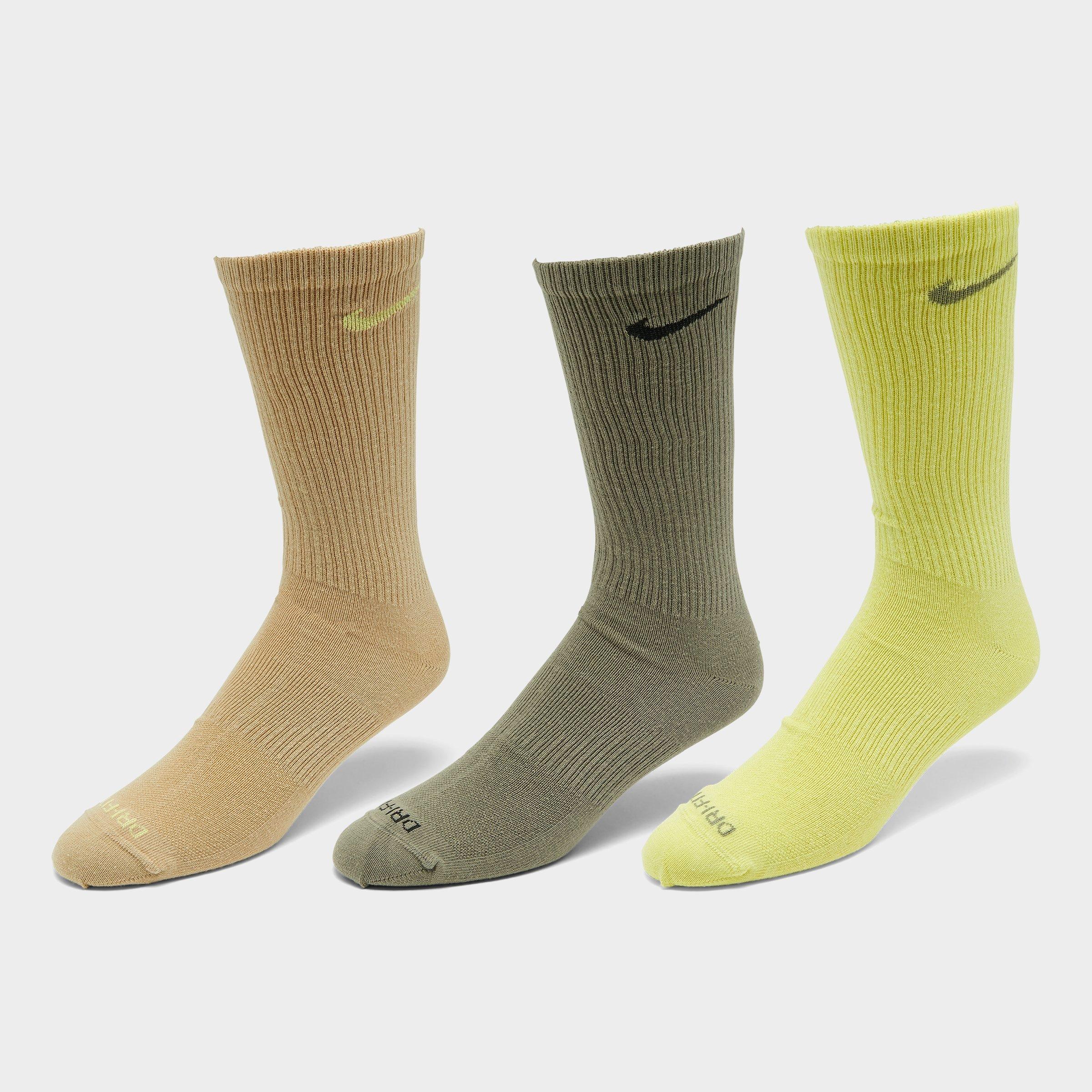 nike everyday lightweight training crew socks