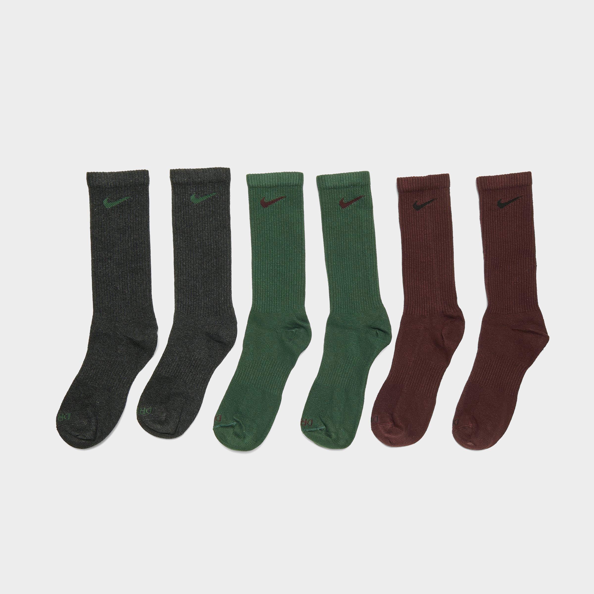 nike 3 pack crew socks