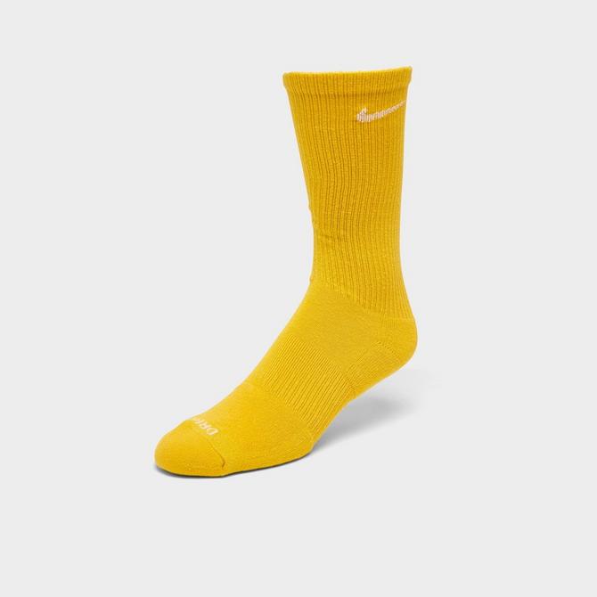 Eureka - Classic Yellow Stripe Crew Socks Large (Men's 8 - 12)