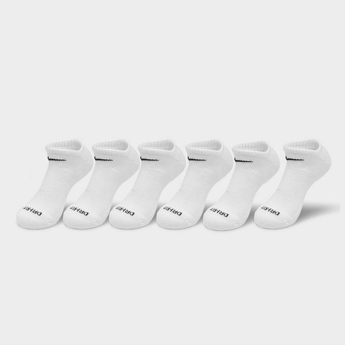 Nike Everyday Plus Cushioned No-Show Training Socks (6-Pack)