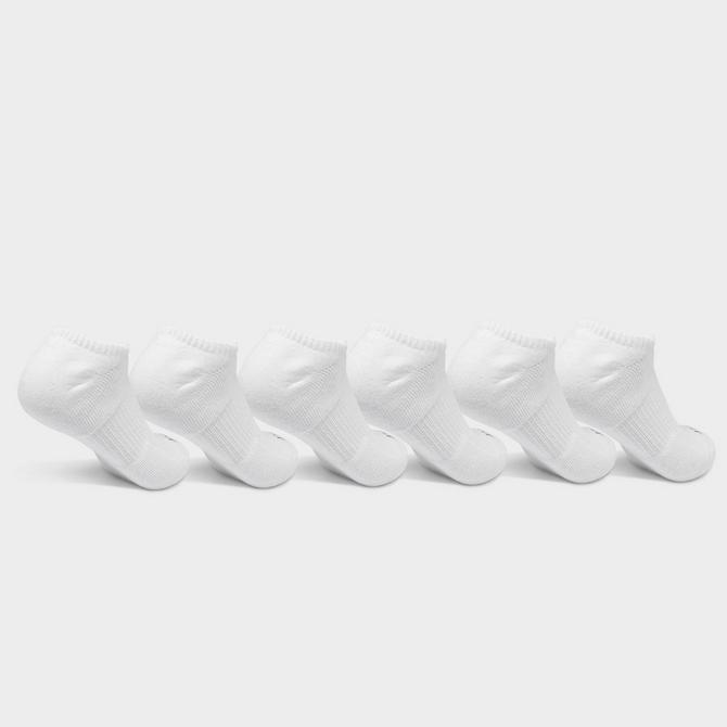 Nike Everyday Plus Cushioned Training Ankle Socks (6 Pack) White / Black