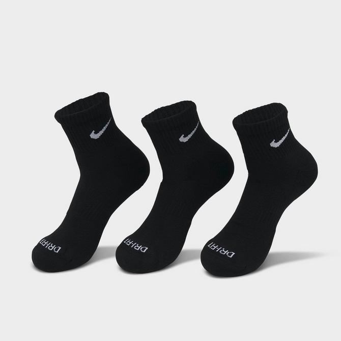 Nike Everyday Plus Cushioned 6-Pack Quarter Training Socks| Finish Line