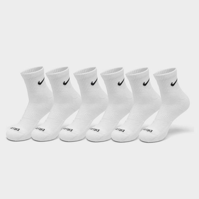 Nike Everyday 6-Pack Quarter Training Socks| Finish Line