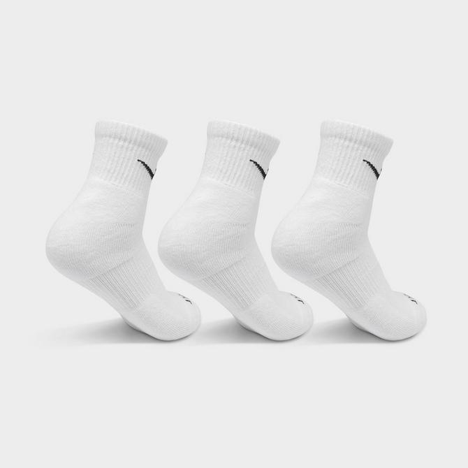 Nike Everyday Plus Cushioned Training Ankle Socks (6 Pack) White / Bla