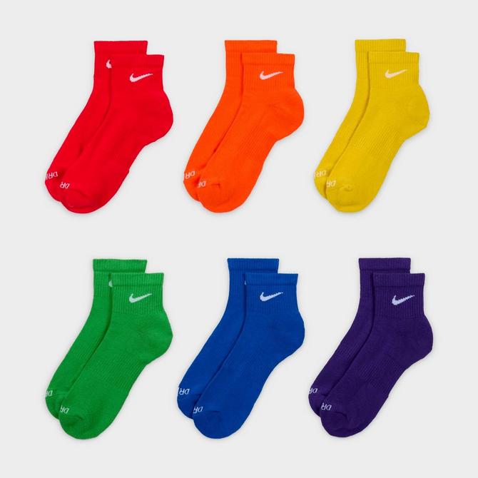 Nike dri fit quarter socks xl deals