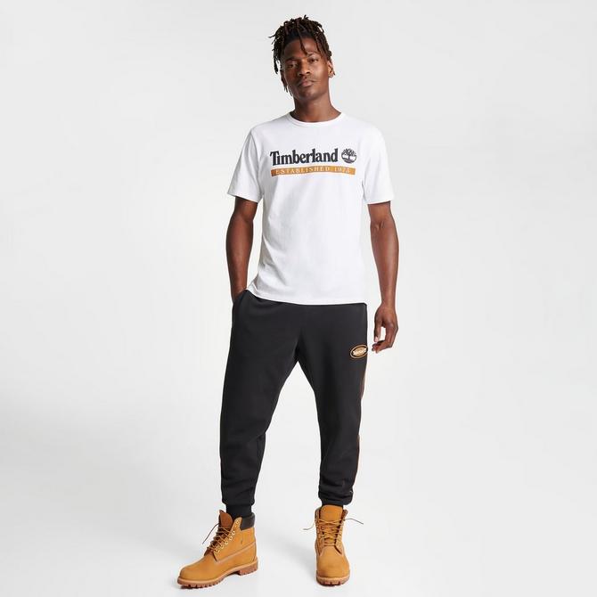 Men's Timberland Oval Logo Graphic Sweatpants| Finish Line