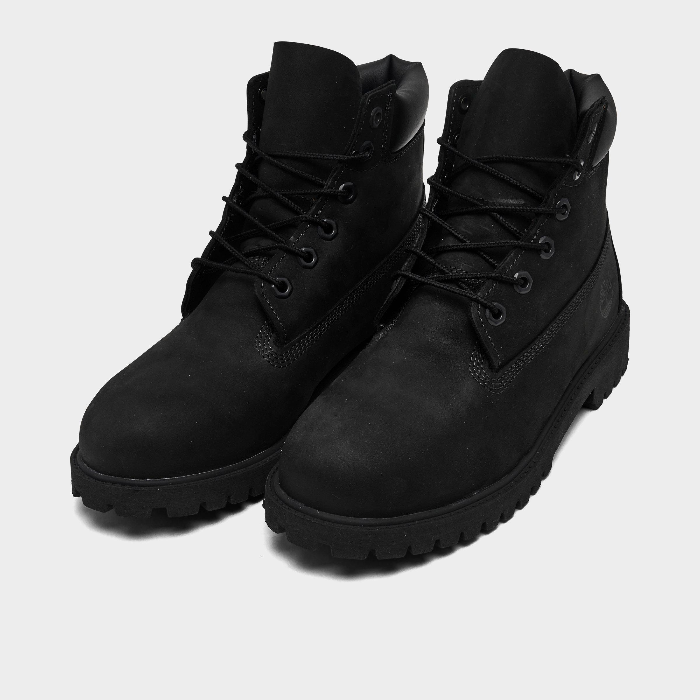 Big Kid Timberland Premium 6-Inch Waterproof Boots Black main image 1