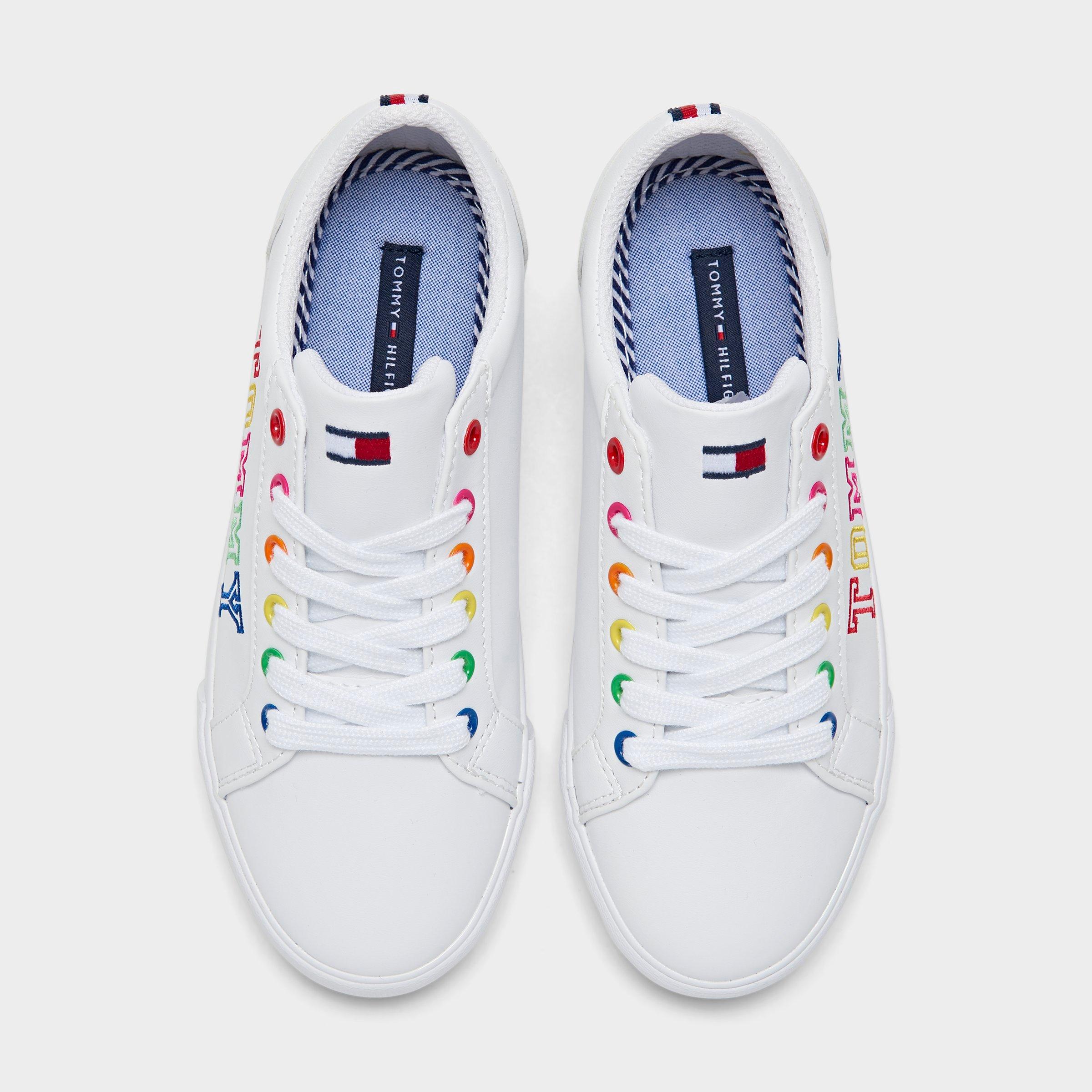 tommy hilfiger rainbow shoes