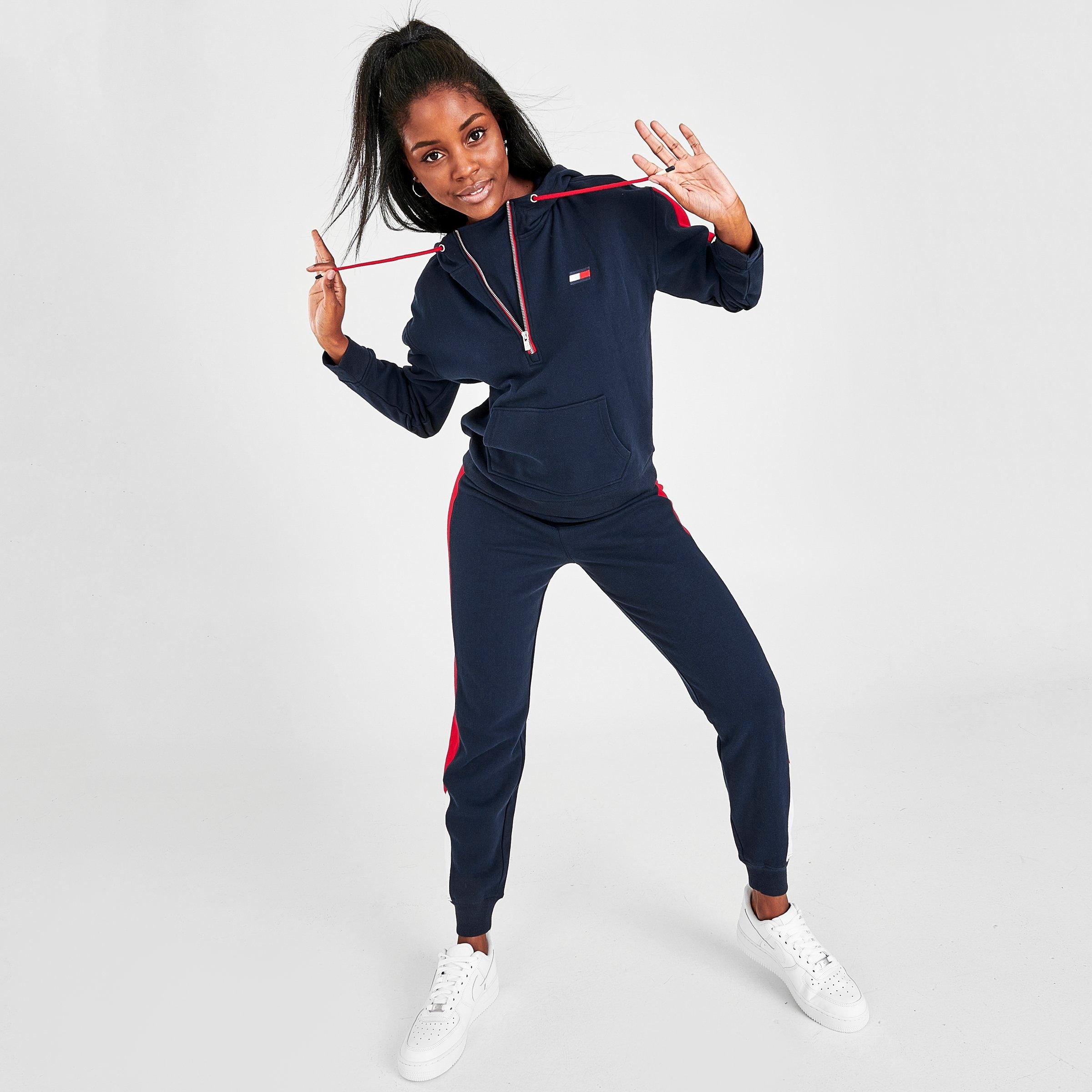 tommy hilfiger half zip jumper womens