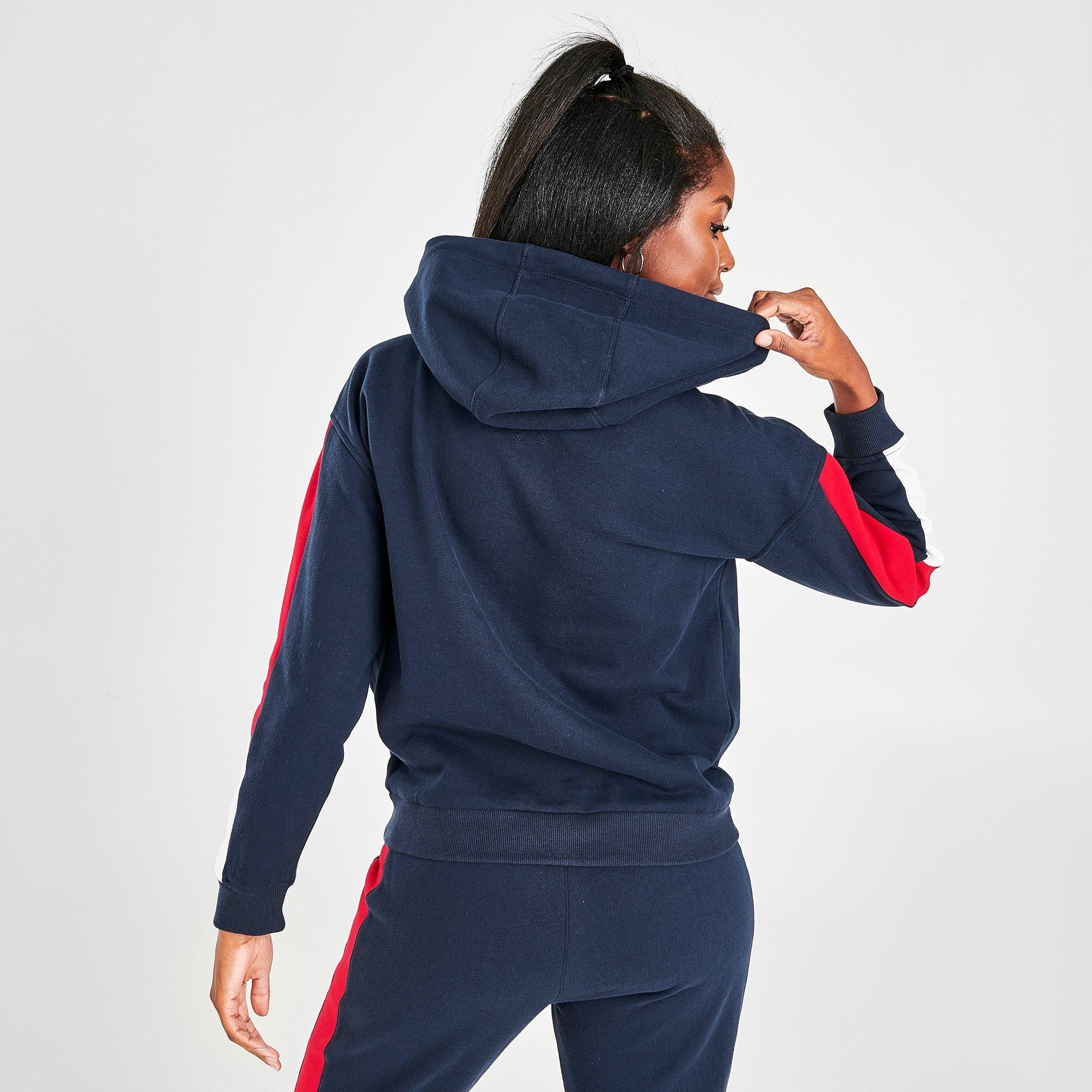 tommy hilfiger zip hoodie women's