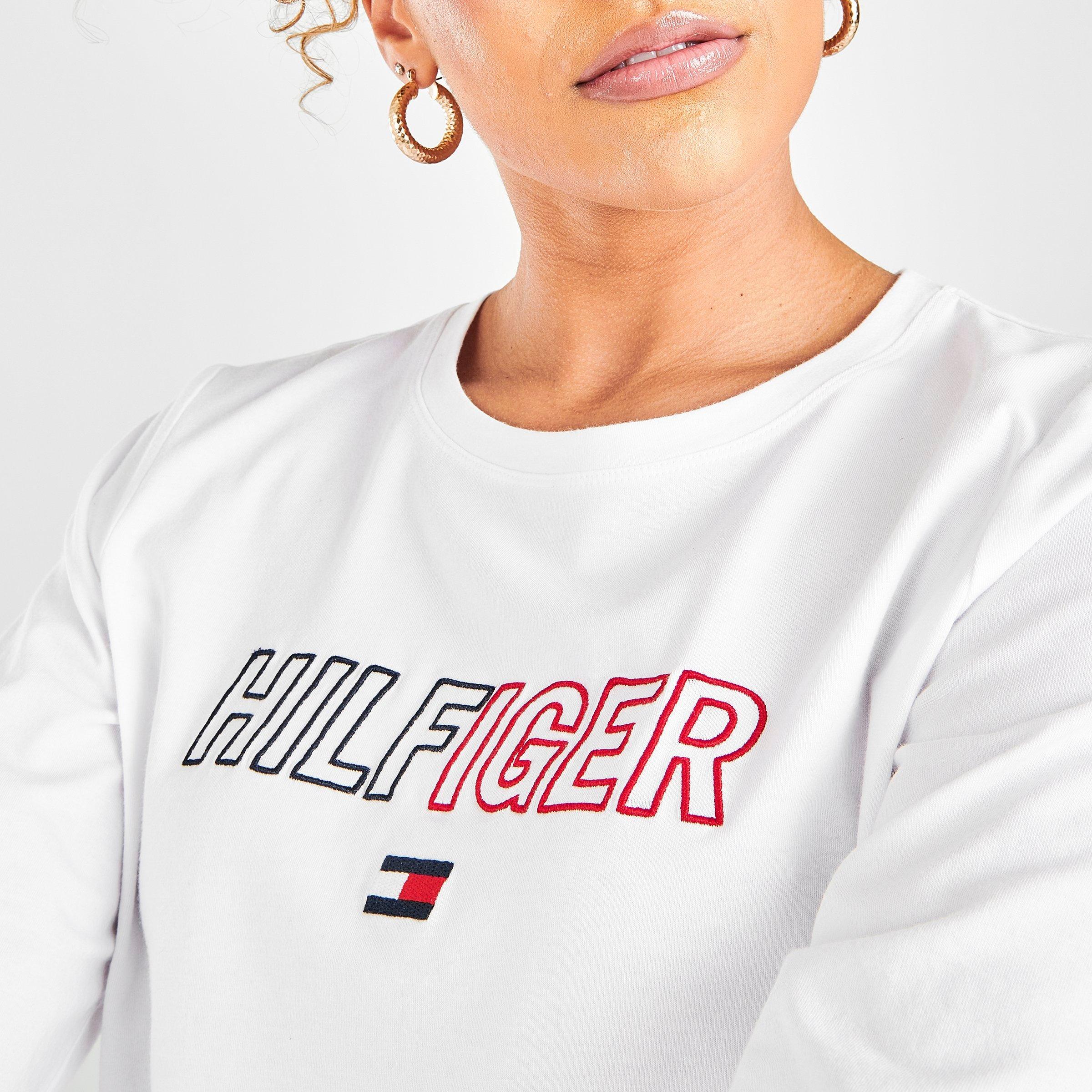 white long sleeve tommy hilfiger shirt