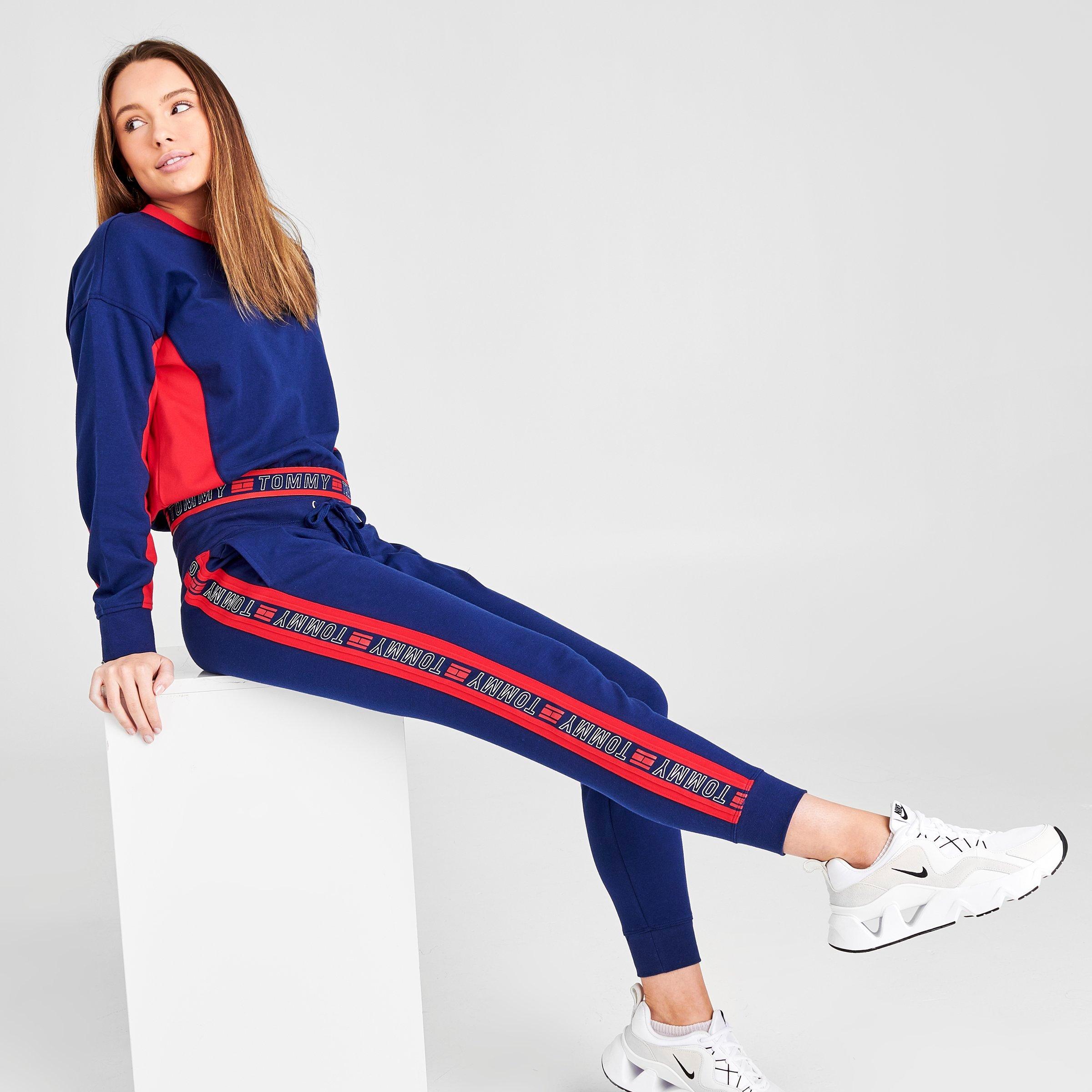 womens tommy hilfiger tracksuit set