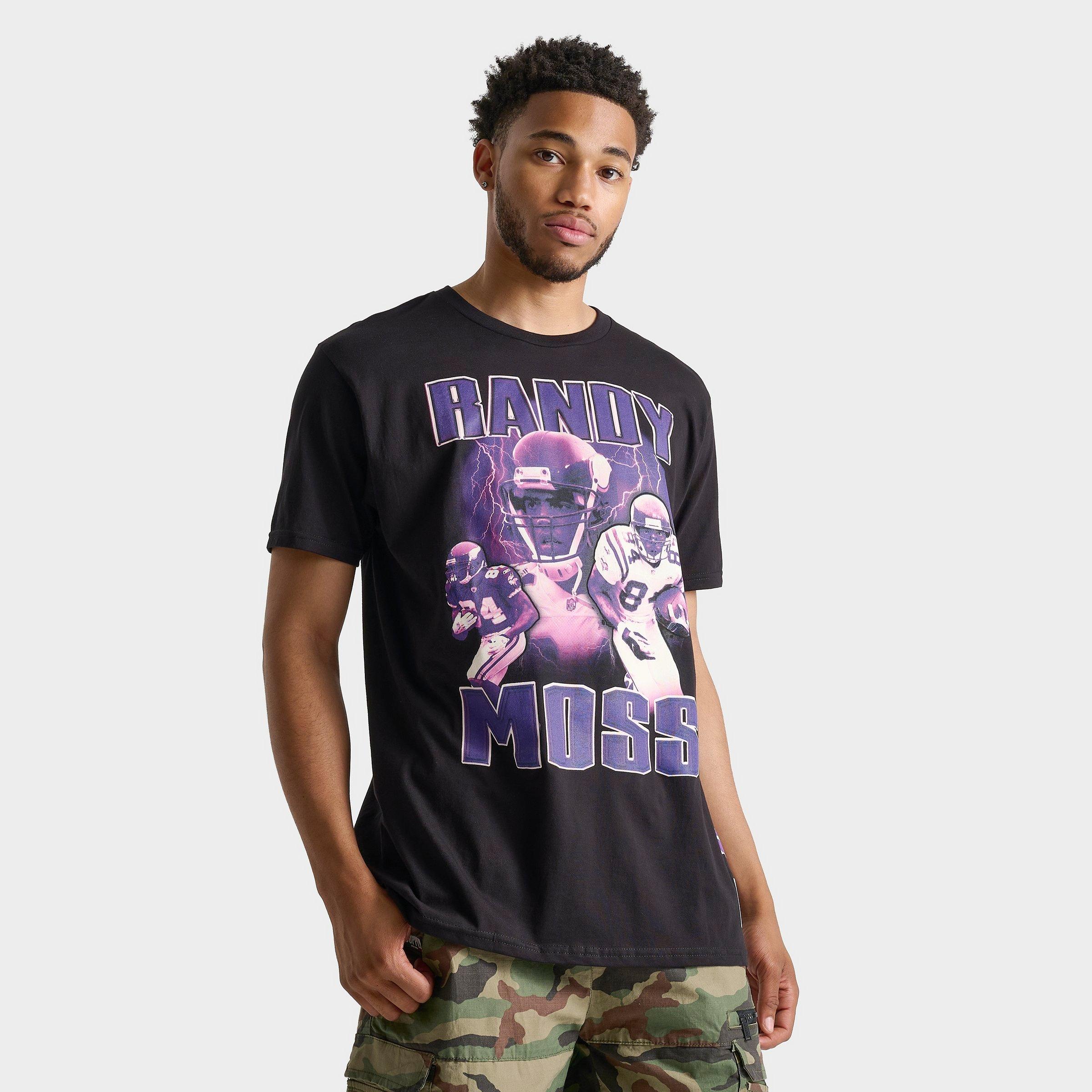 Men's Mitchell & Ness Randy Moss Minnesota Vikings NFL Collage T-Shirt