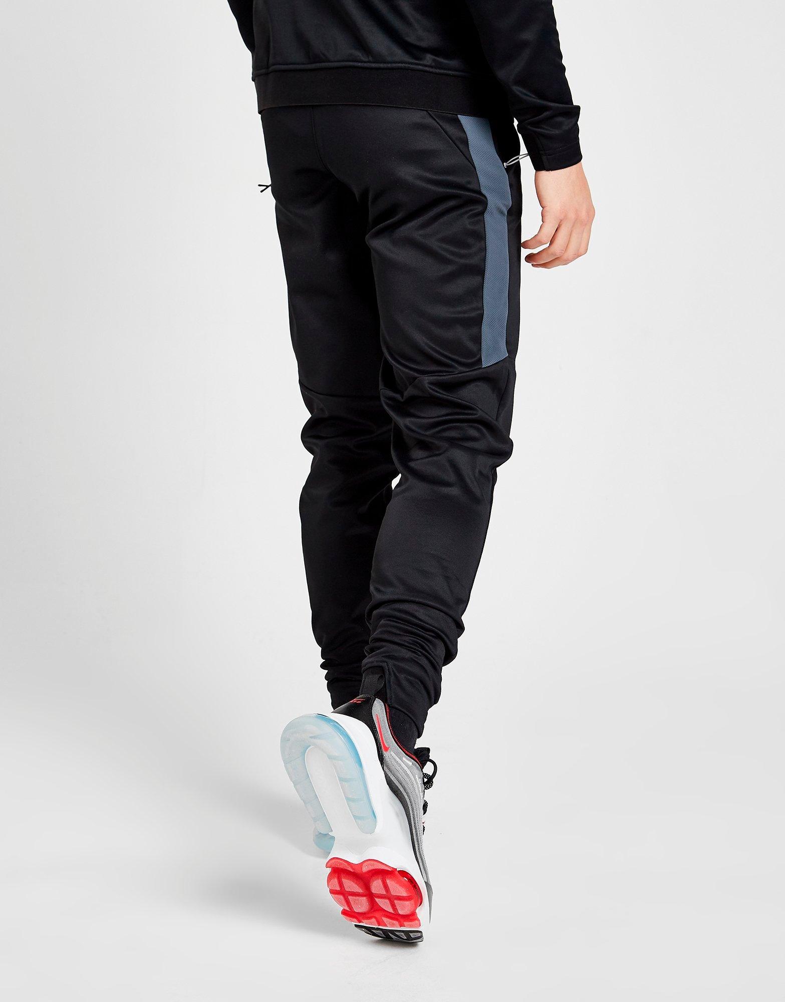 gym king black joggers