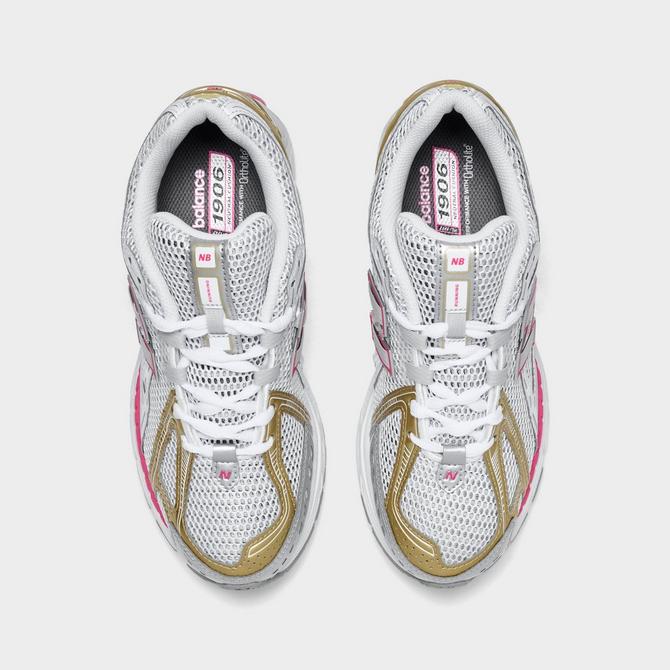 Back view of Women's New Balance 1906R Casual Shoes in Grey/Concrete Click to zoom