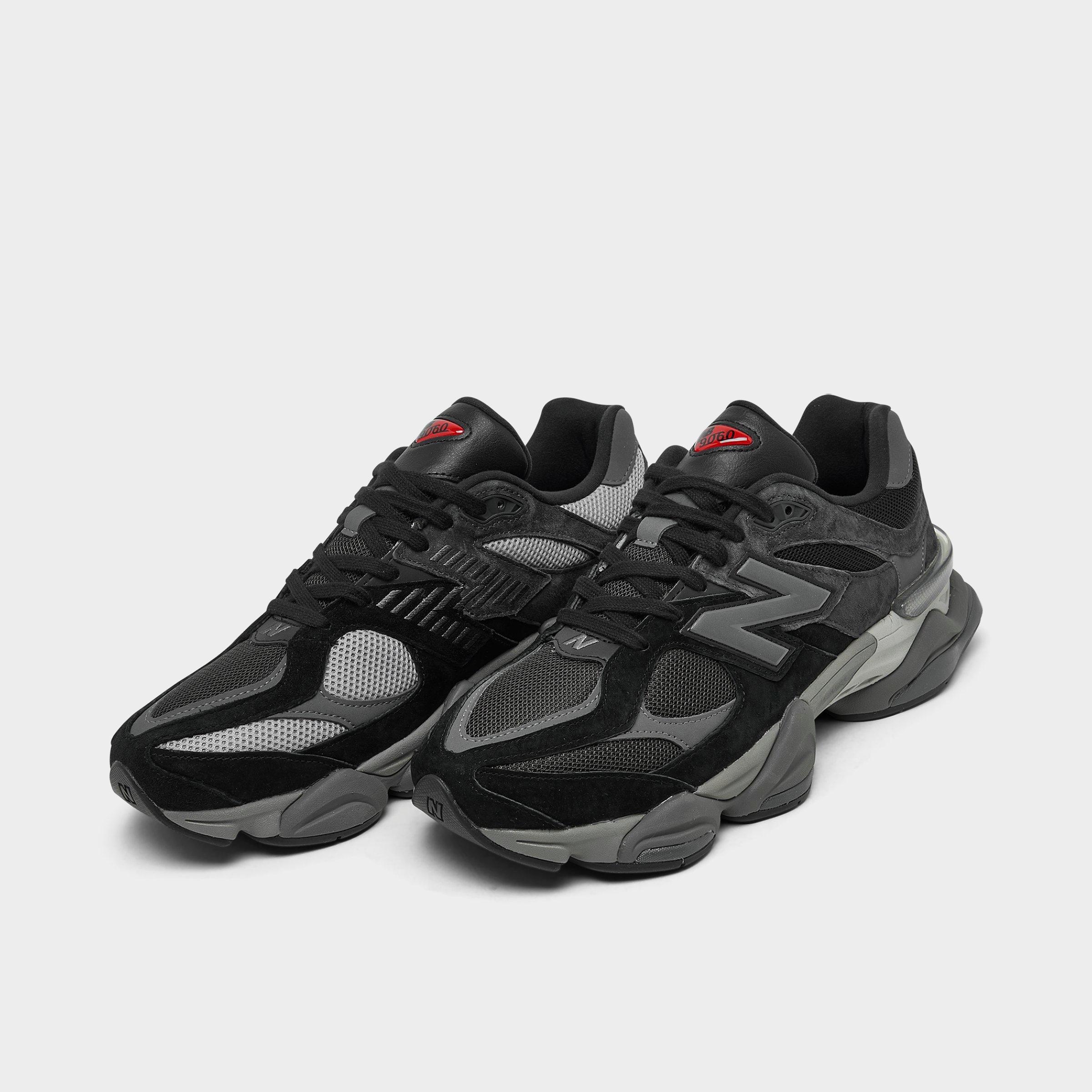 new balance black white red