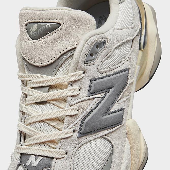 Front view of Men's New Balance 9060 Casual Shoes in Sea Salt/Concrete Click to zoom