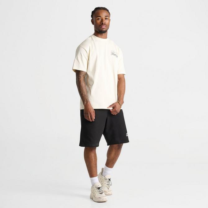 [angle] view of Men's Unlike Humans Grand T-Shirt in Off White Click to zoom