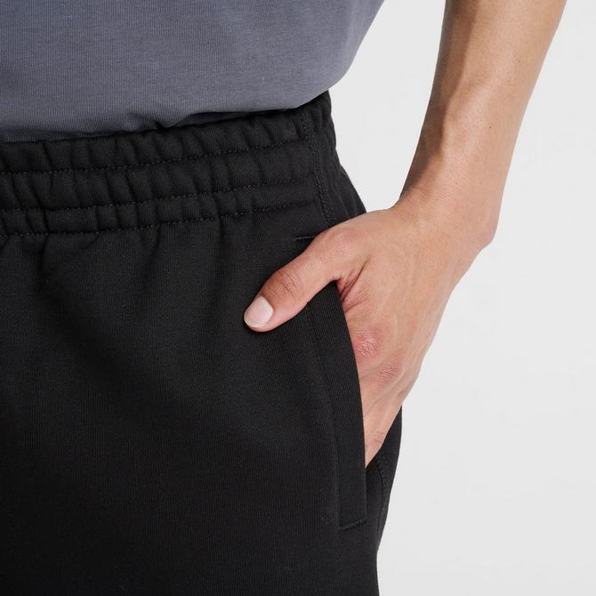 [angle] view of Men's Unlike Humans Bubble Fleece Shorts in Black Click to zoom