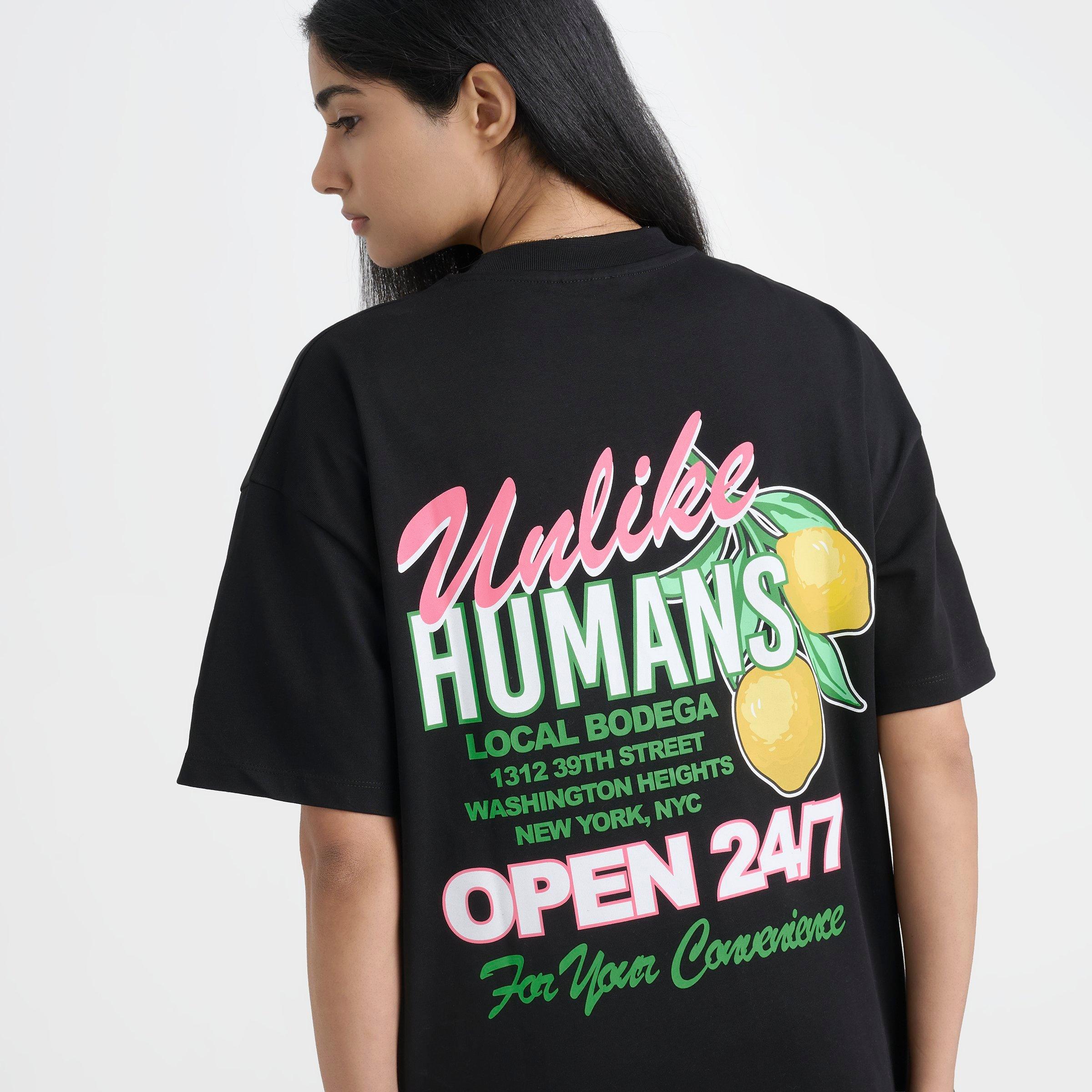 Women's Unlike Humans Lemon T-Shirt