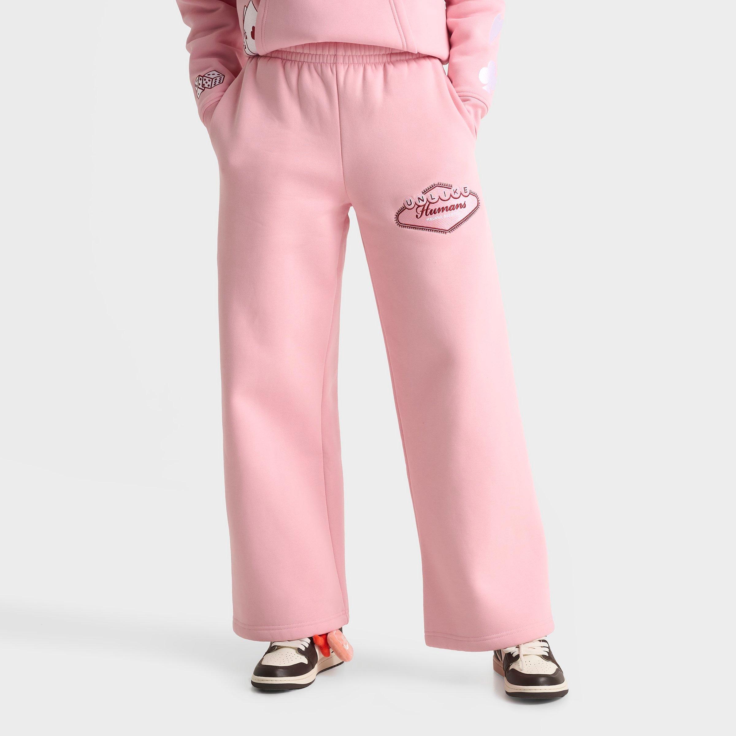 Women's Unlike Humans Casino Wide-Leg Jogger Pants | Finish Line