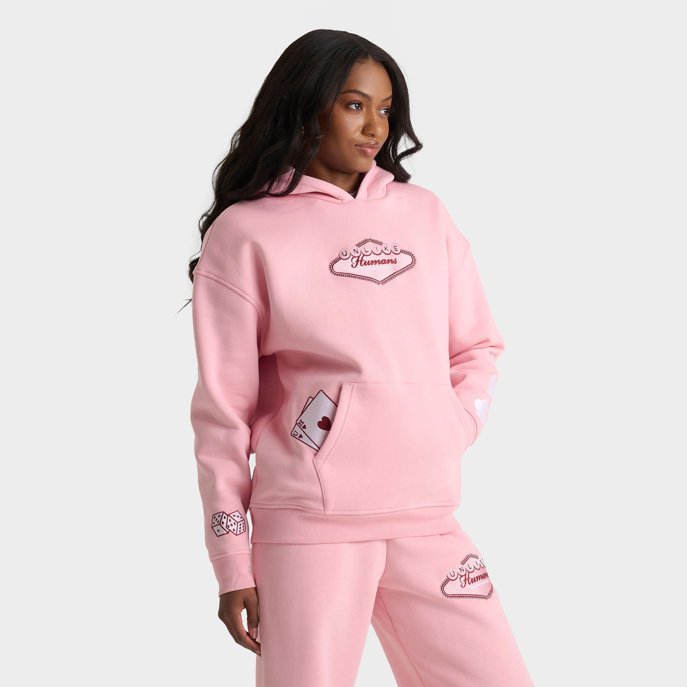 Women's Unlike Humans Casino Oversized Pullover Hoodie | Finish Line