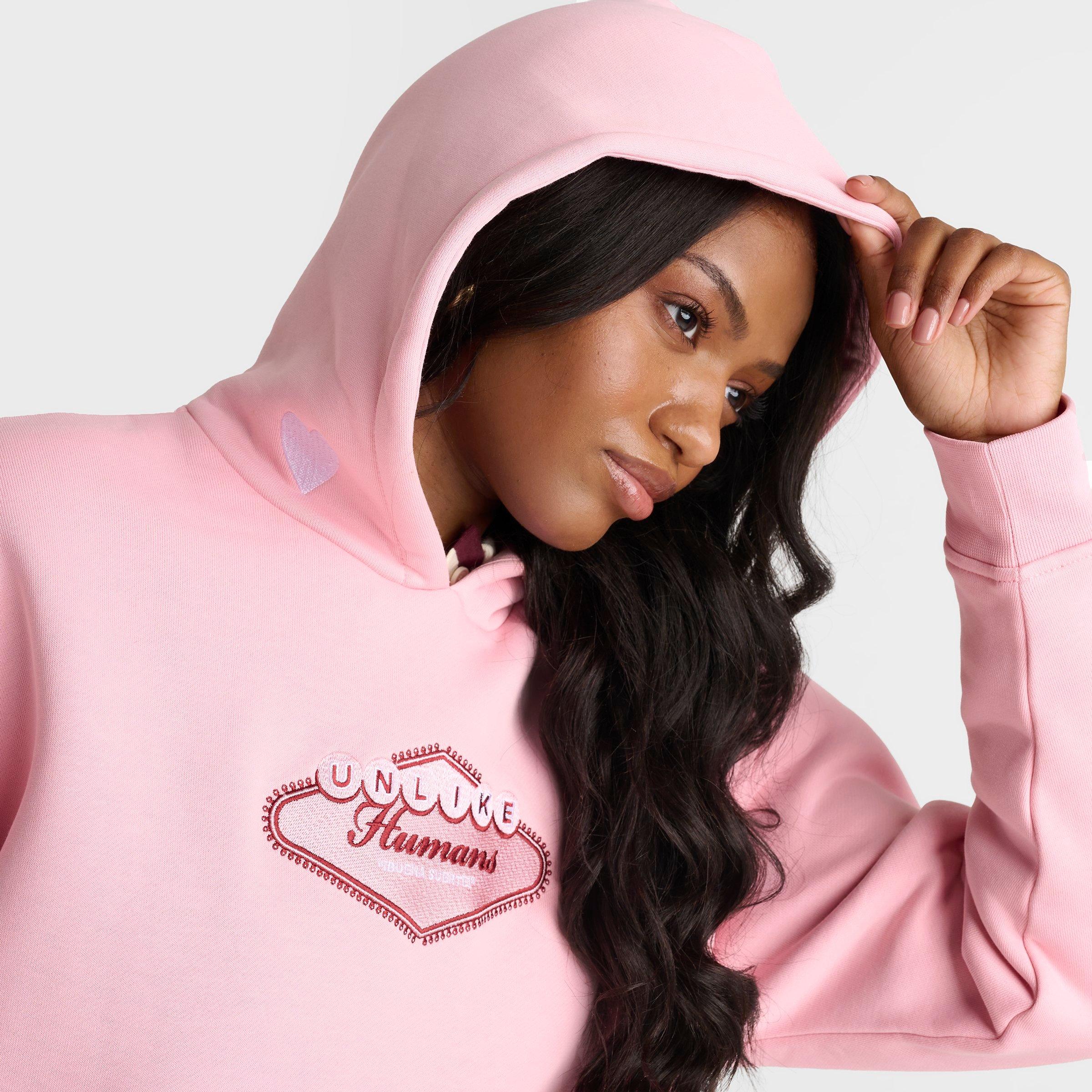 Women's Unlike Humans Casino Oversized Pullover Hoodie | Finish Line