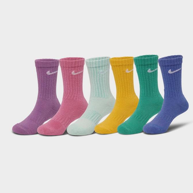 Little Kids' Nike Dri-Fit Crew Socks (6-Pack)