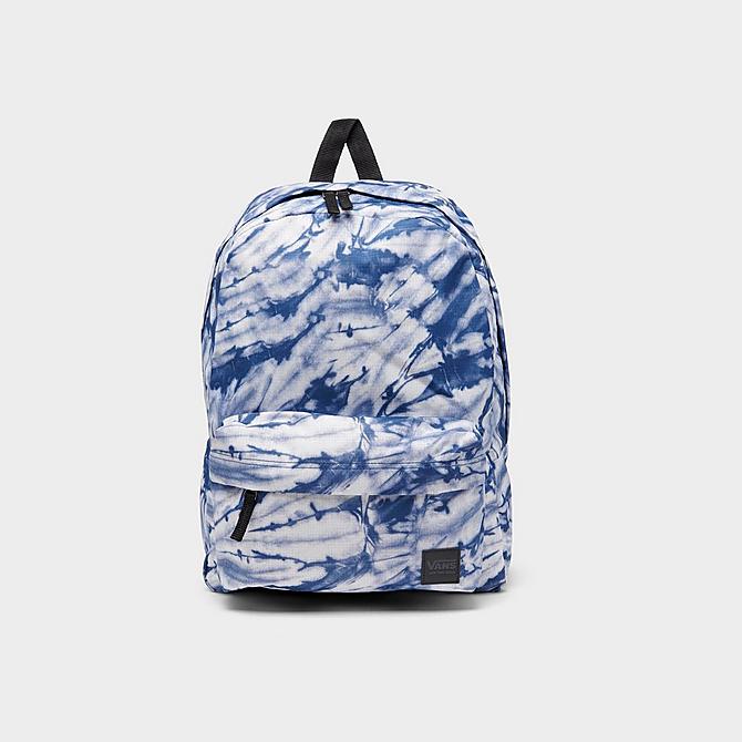 Back view of Vans Deana III Backpack in Blue/White Click to zoom