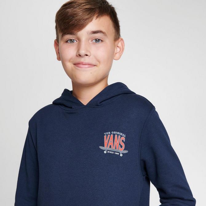 Vans hoodie kids sale navy