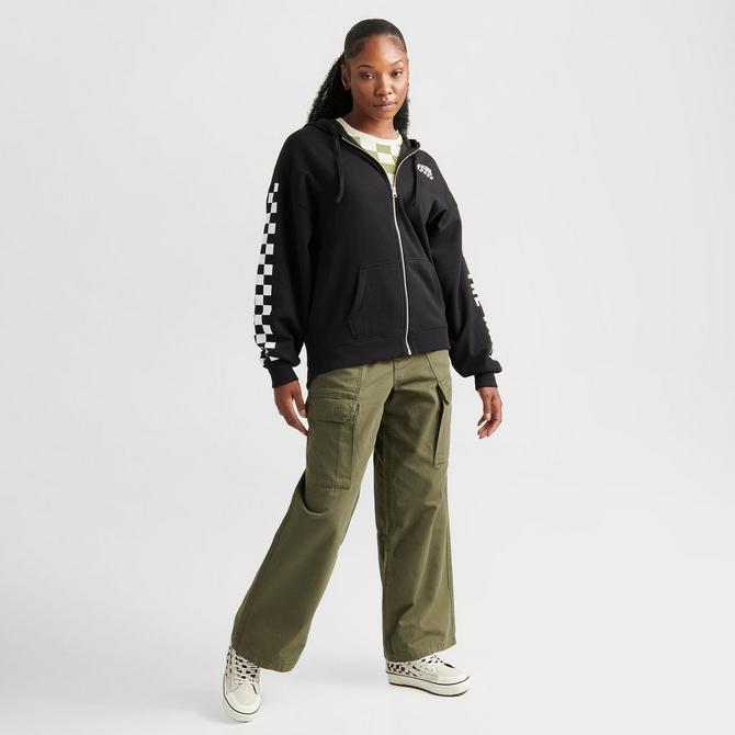 Vans zip store hoodie women's