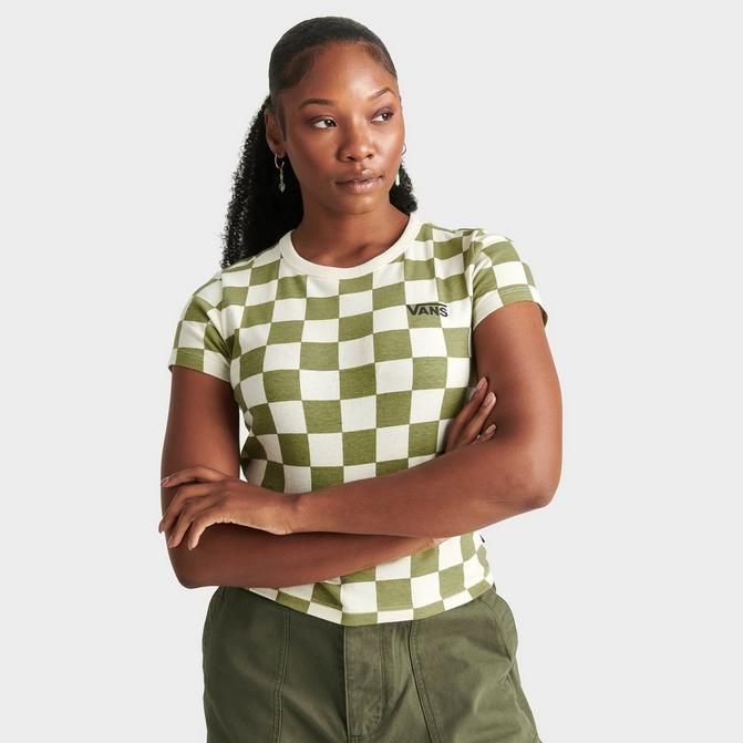 Women s Vans Checkerboard Mini T Shirt