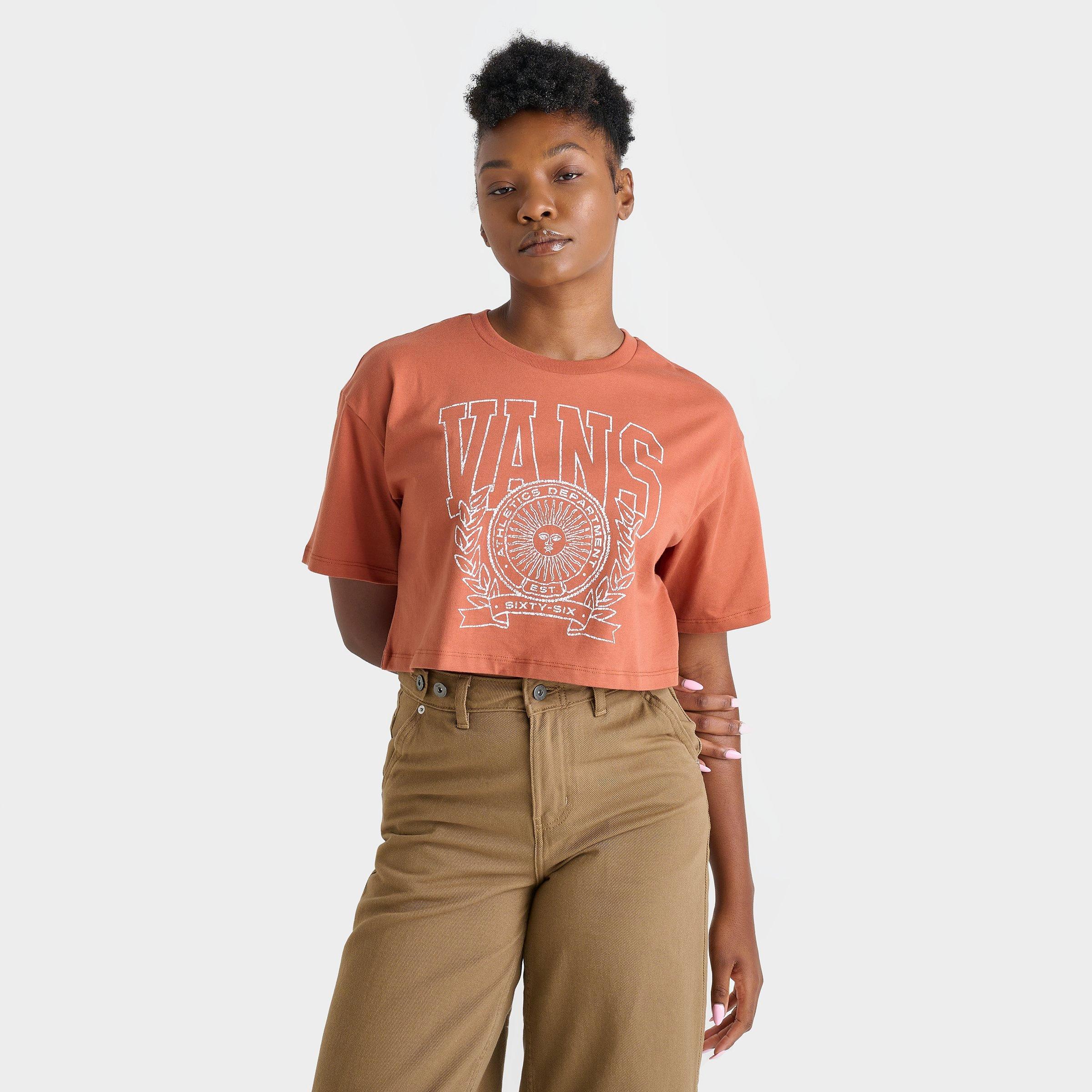 LOHEN Voxy line cropped T shirt orange LH24A-CU076-1 | eBay