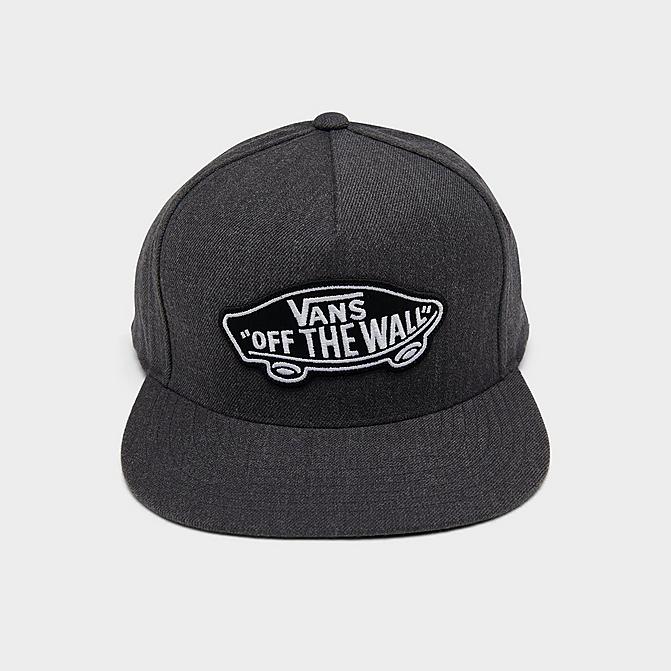 Right view of Vans Classic Patch Snapback Hat in Dark Grey Click to zoom
