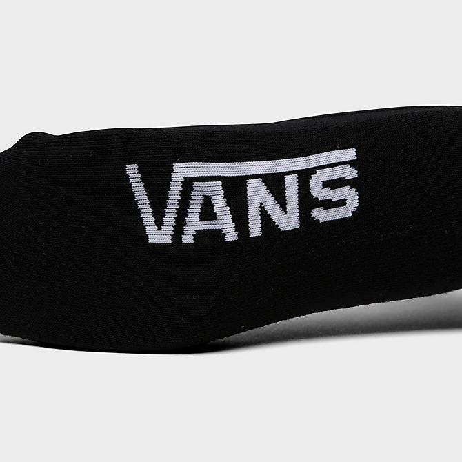 Alternate view of Vans Core 3-Pack No-Show Socks (Size 6.5-9) in Black Click to zoom