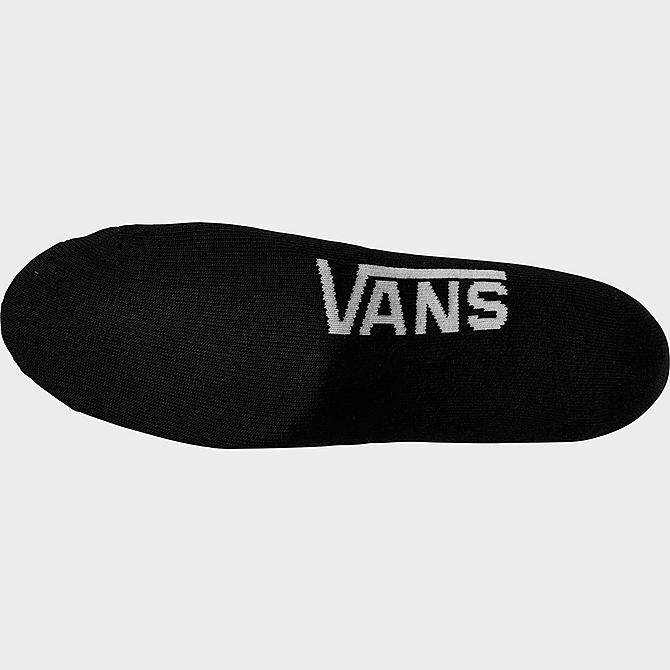 Alternate view of Vans Core 3-Pack No-Show Socks (Size 9.5-13) in Black Click to zoom