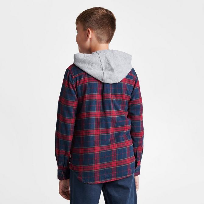 Vans long discount sleeve hooded shirt