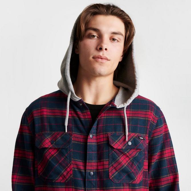 Men's Vans Parkway Hooded Long-Sleeve Shirt| Finish Line